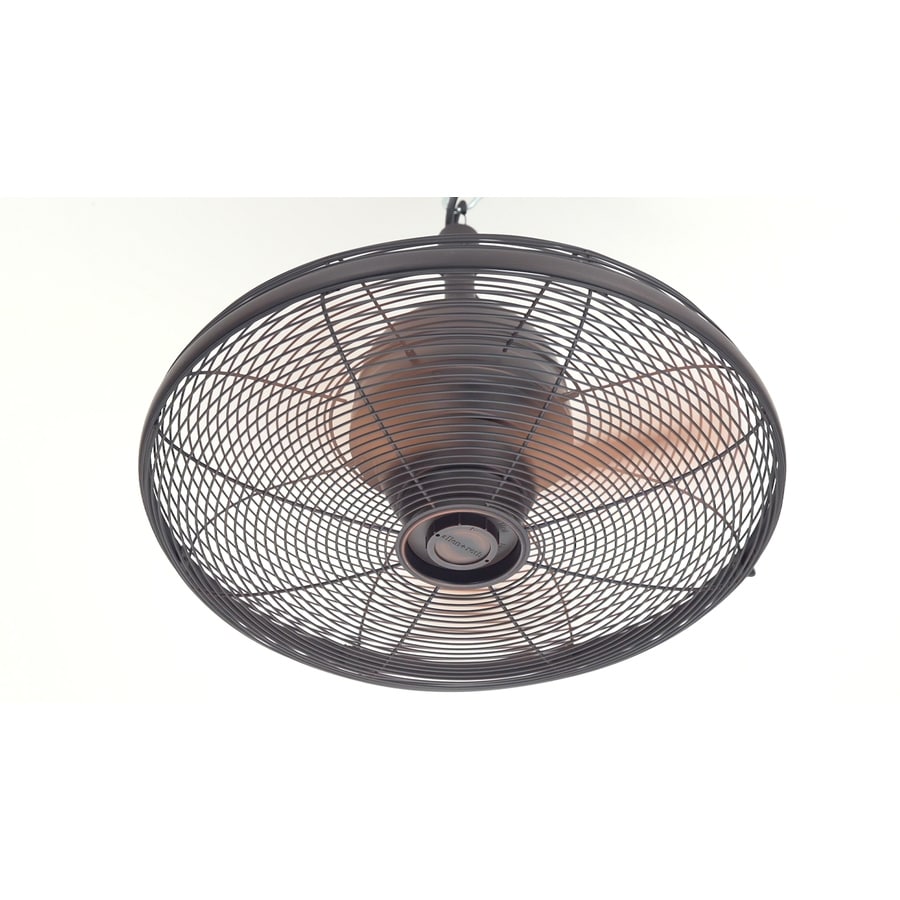 allen + roth Valdosta 20-in Oil rubbed bronze Fan
