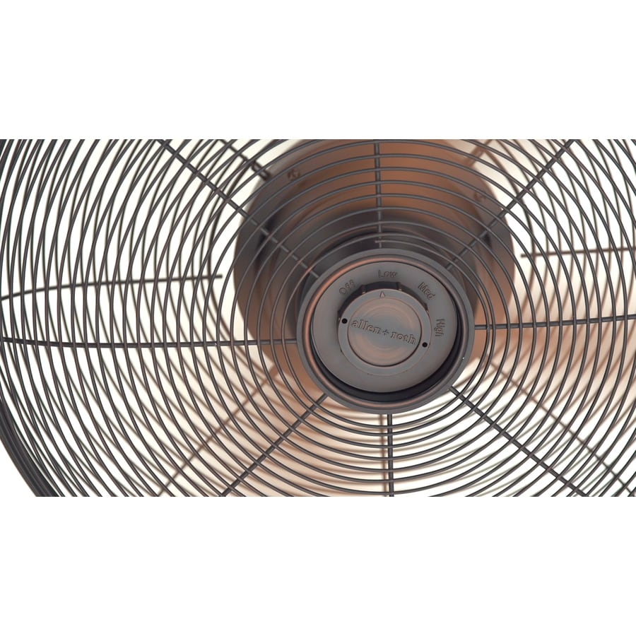 allen + roth Valdosta 20-in Oil rubbed bronze Fan