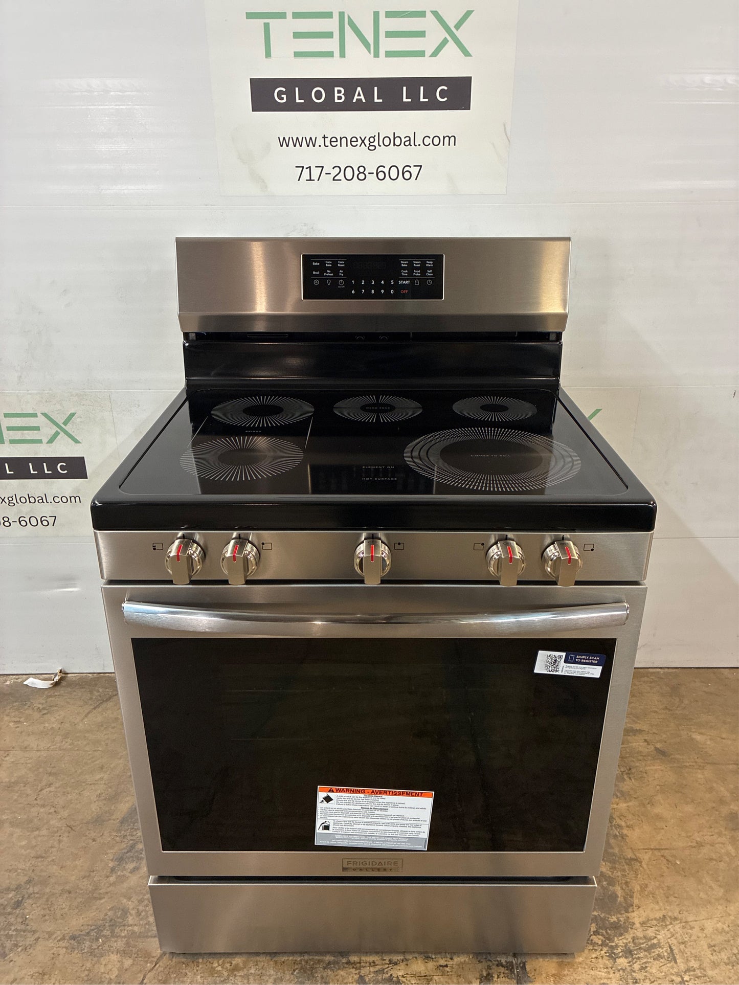 Samsung Gallery 30" 5-Burner Freestanding Electric Range