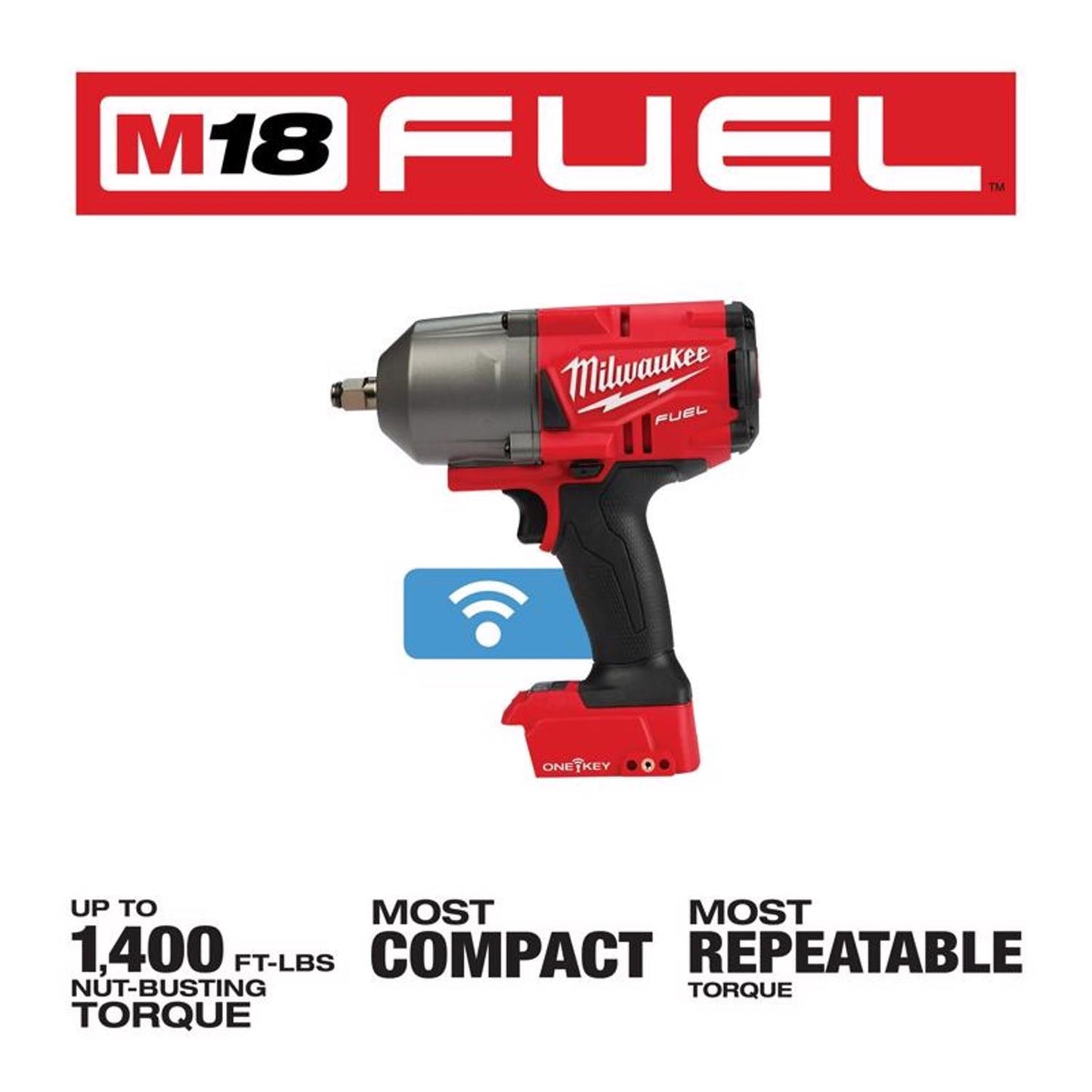 Milwaukee M18 1/2" Impact Wrench Tool Only