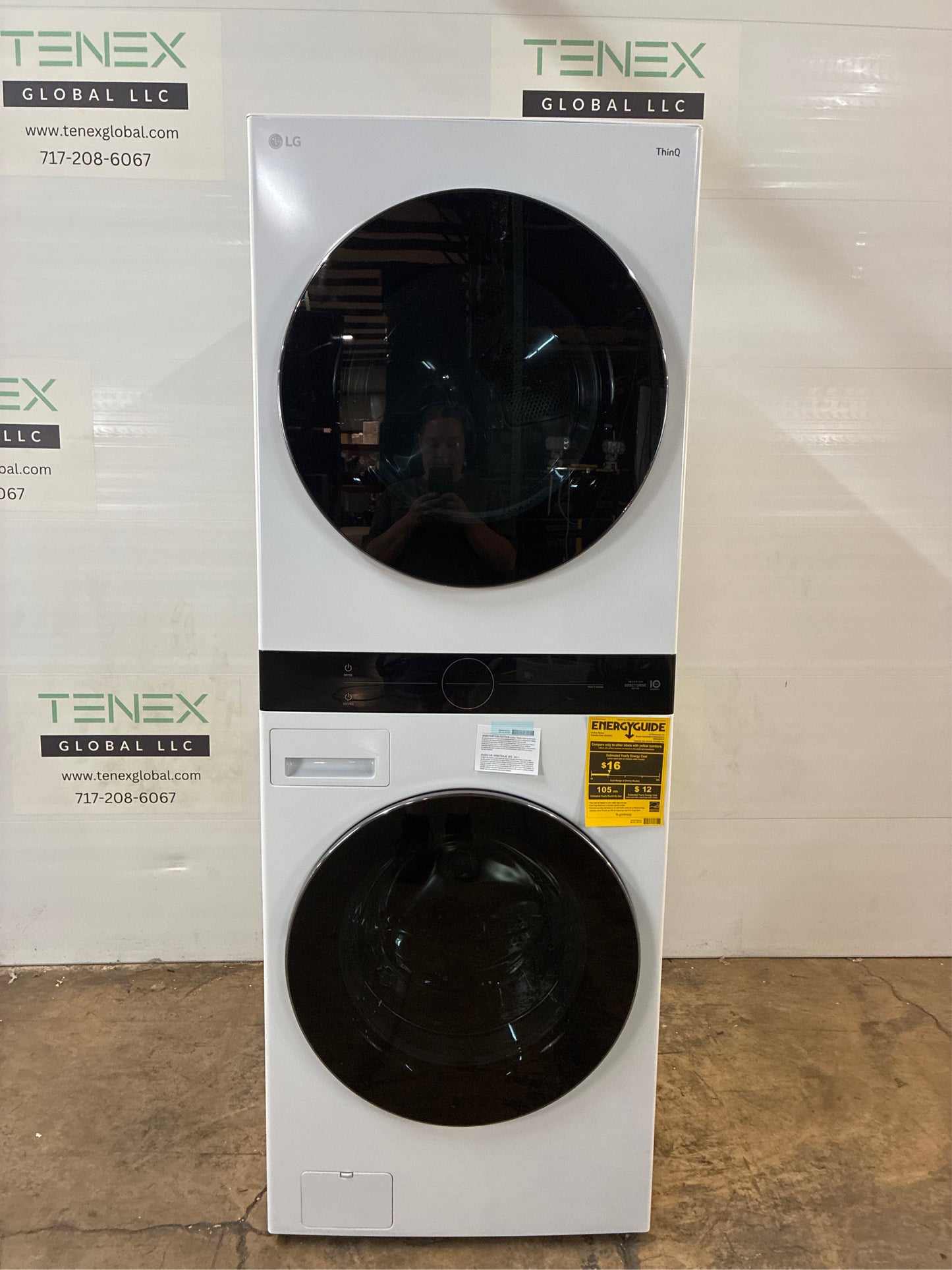 LG WashTower 4.5/7.4 Cu.Ft. Laundry Center