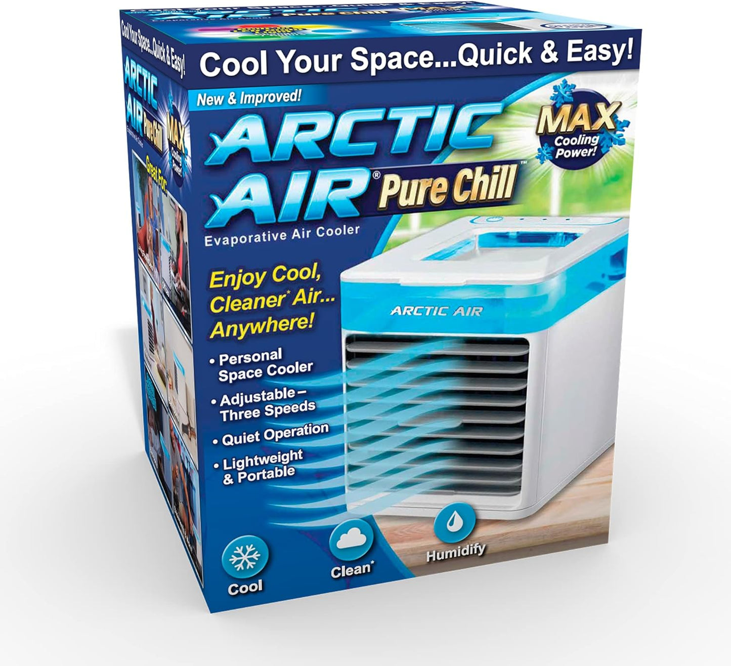 Arctic Air Pure Chill - Ontel 3-Speed Cooler