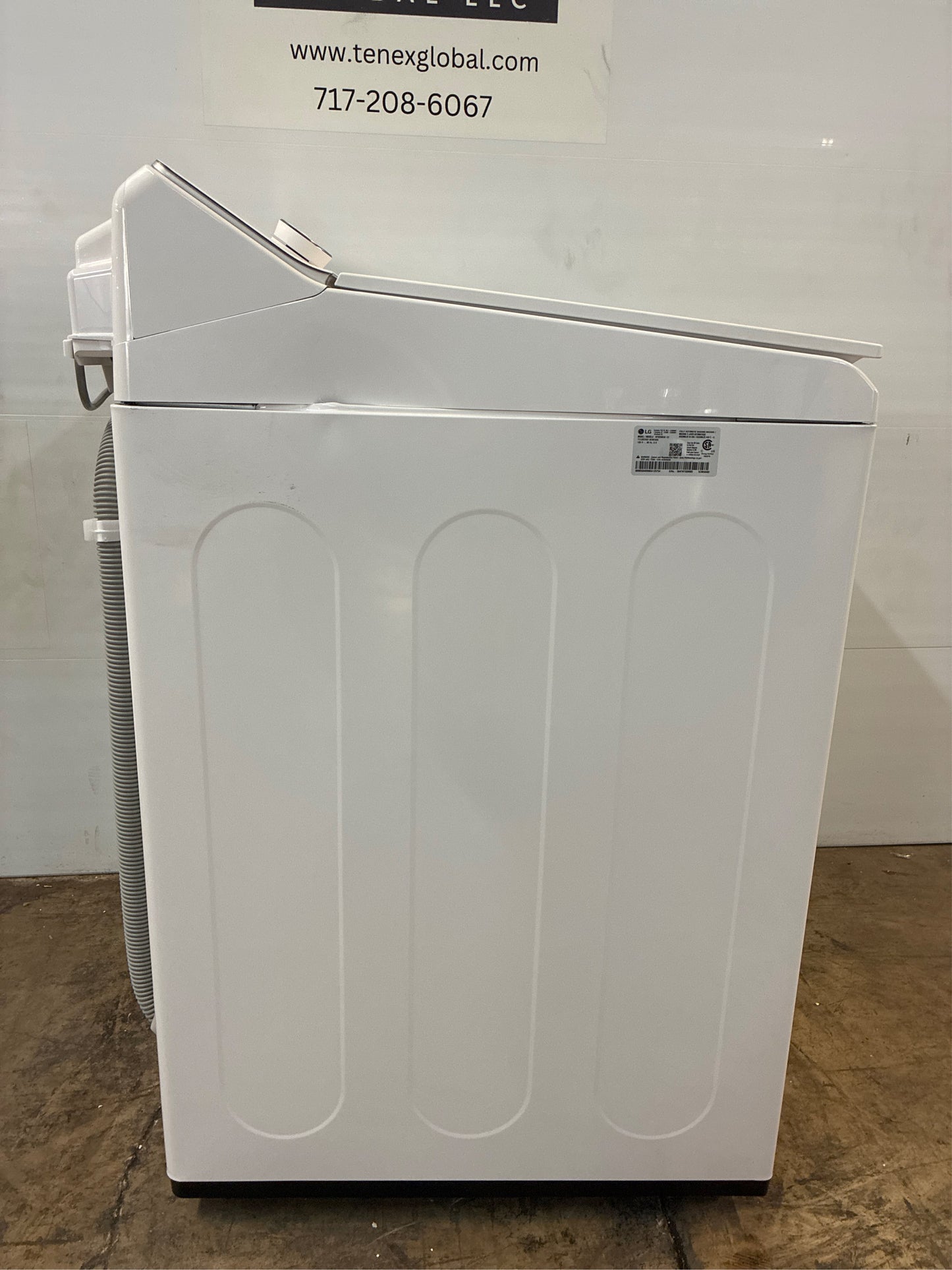 LG 5.0 cu.ft. SMART Washer in Alpine White