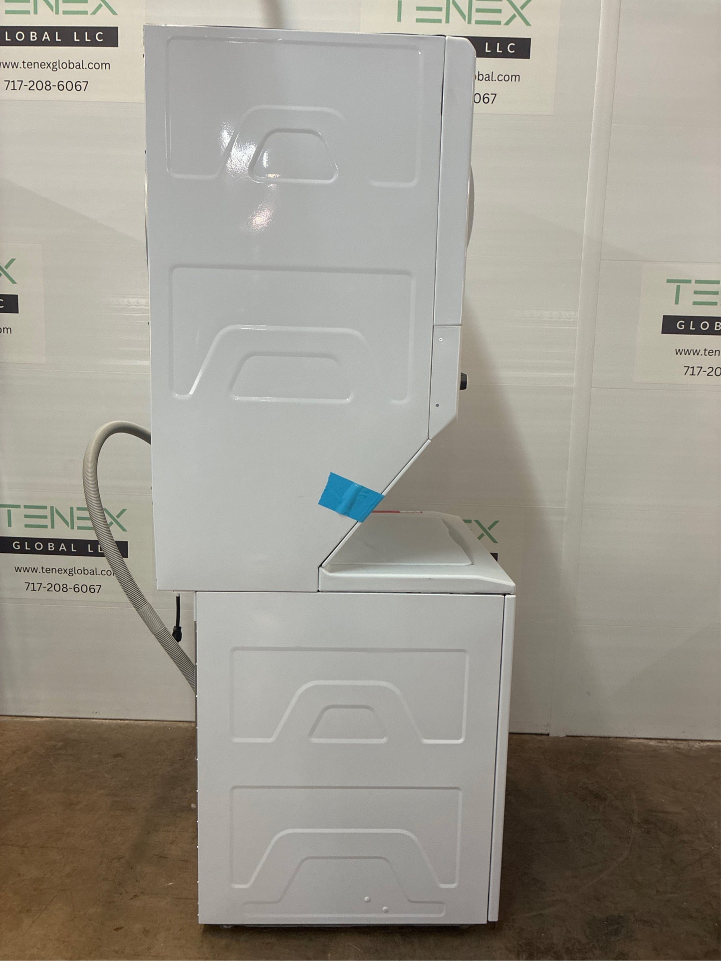 3.8 cu. ft Washer 5.9 Gas Dryer White
