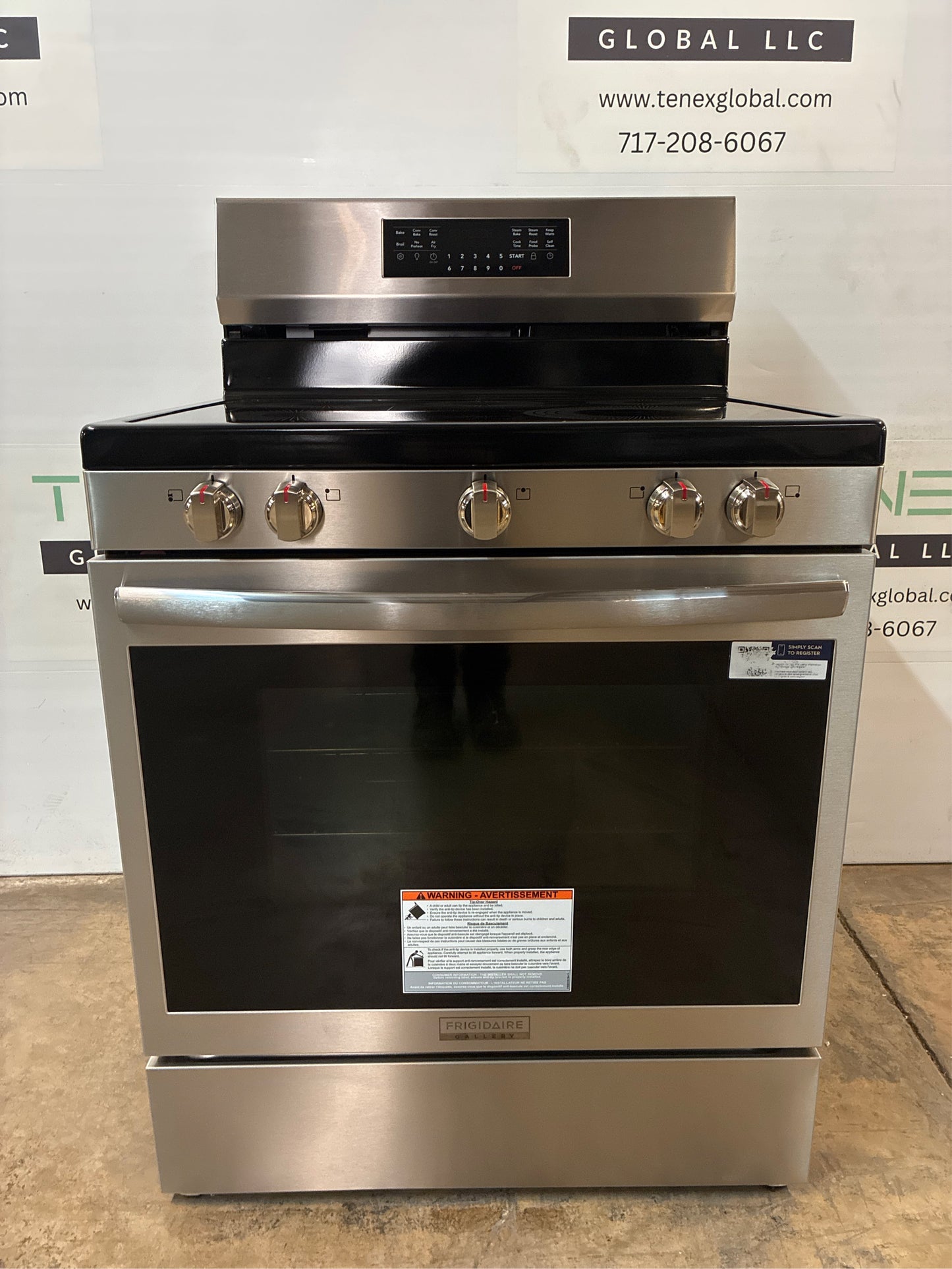 Frigidaire Gallery 30" 5-Burner Freestanding Electric Range