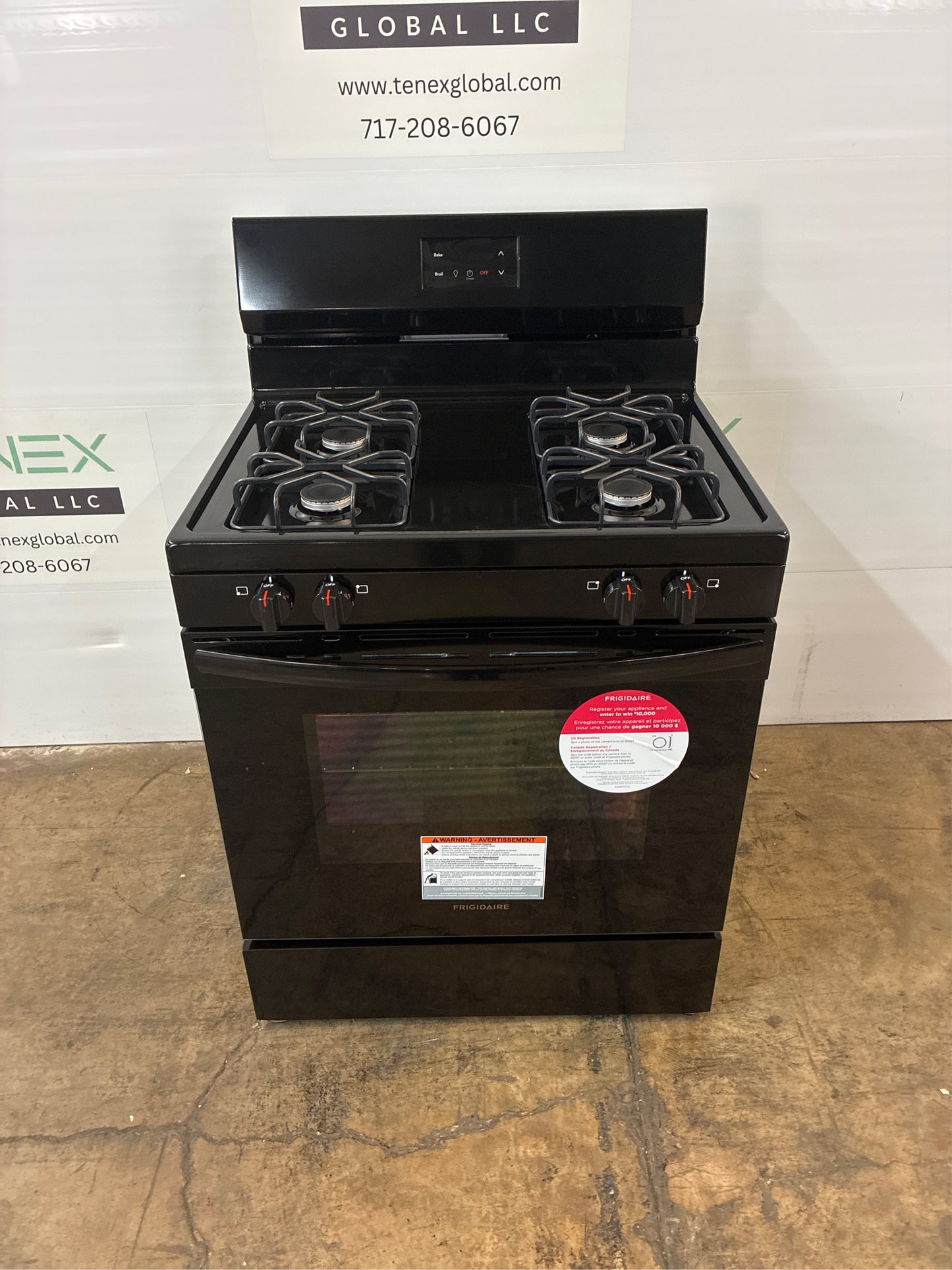Frigidaire 30" 4-Burner 5.1-cu ft Gas Range