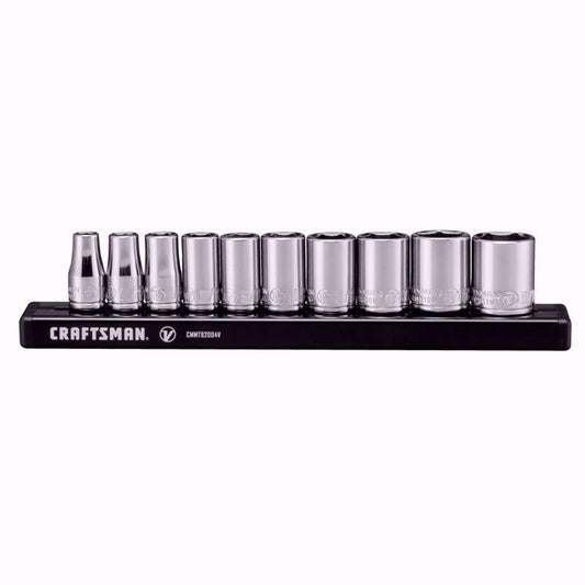 Craftsman V-Series 1/4 in. SAE 6-Point Socket Set