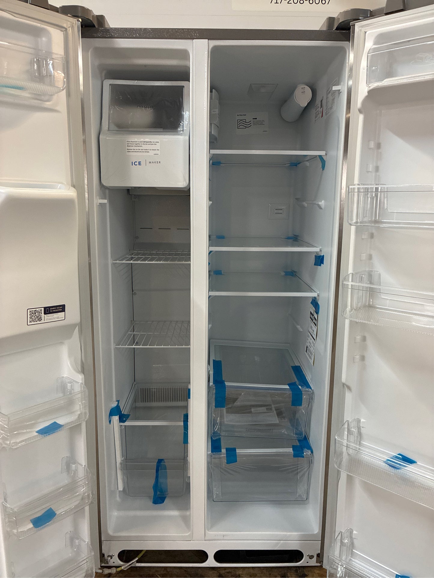 Frigidaire 33in. 22.3 cu.ft. Side by Side Refrigerator