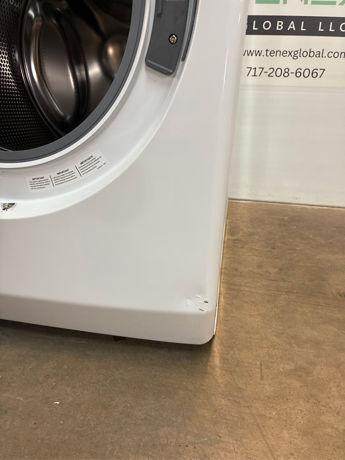 Electrolux 4.4 cu. ft. Washer & 8.0 cu. ft. Dryer Tower