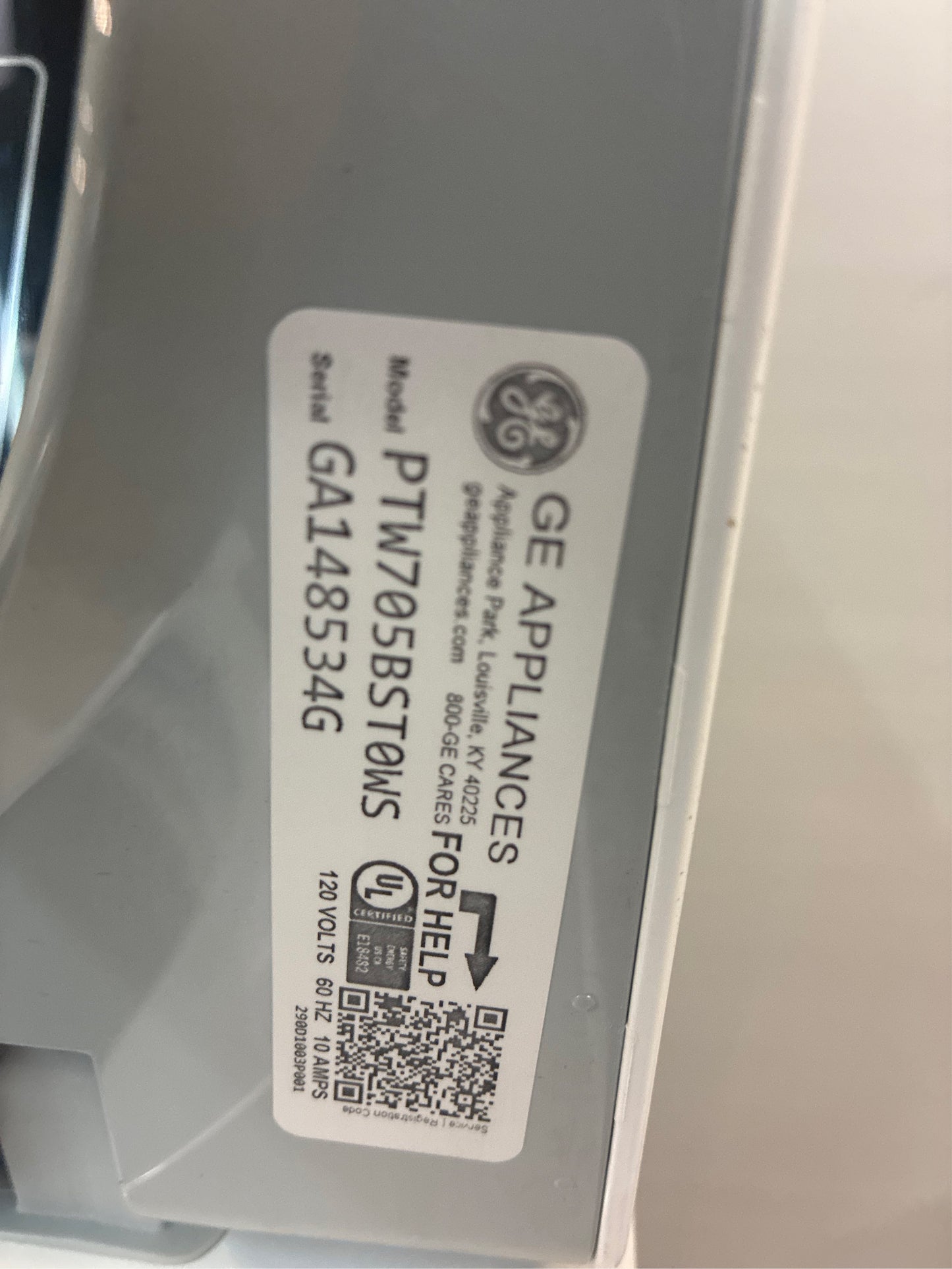 GE Profile 5.3-cu ft HE Washer (White)