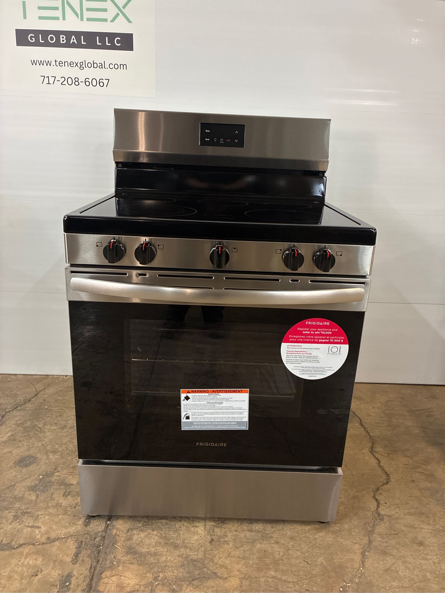Frigidaire 30-in Glass Top 5 Burners Range