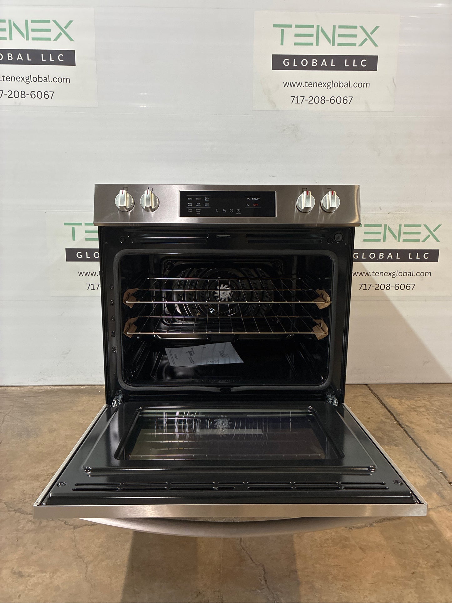 Frigidaire 30 in. Slide‑In Electric Range with Convection, SS