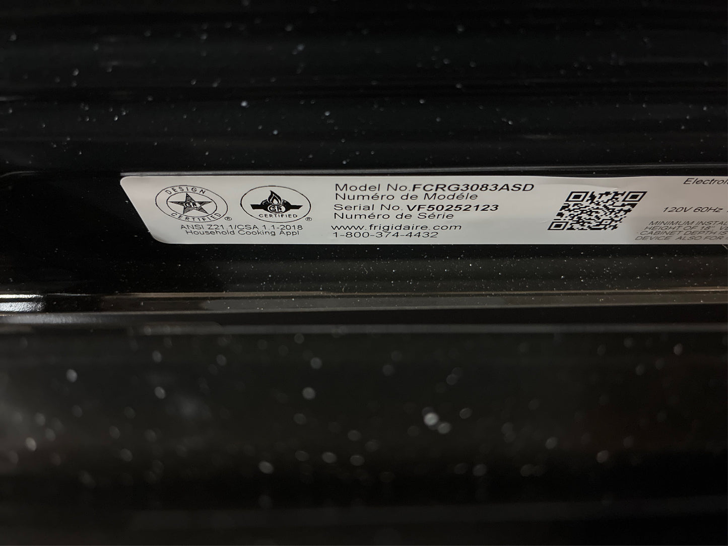 Frigidaire 30 in. 5.1 cu. ft. Gas Range with Air Fry