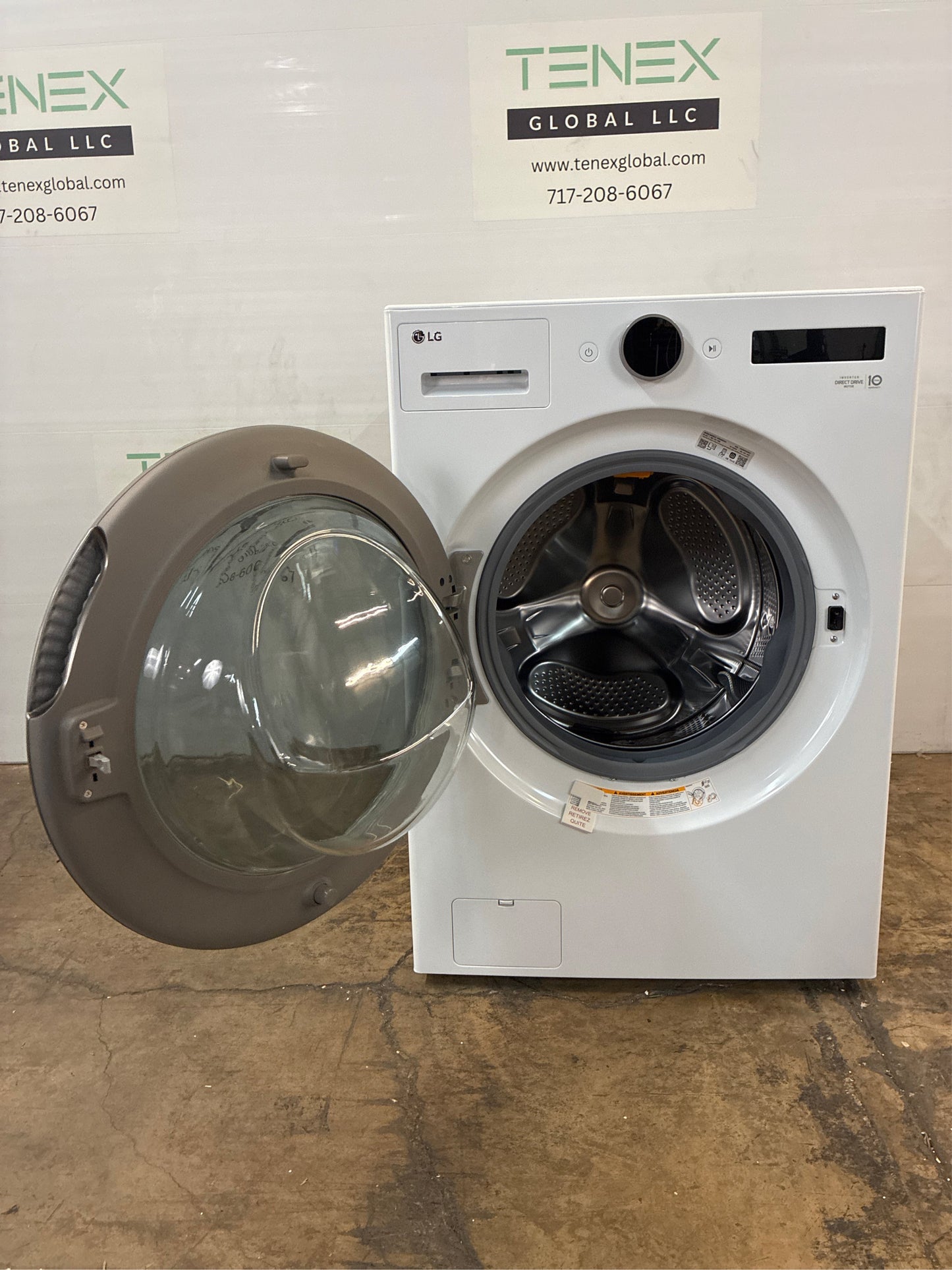 LG 4.5 cu. ft. Smart Front Load Washer, White