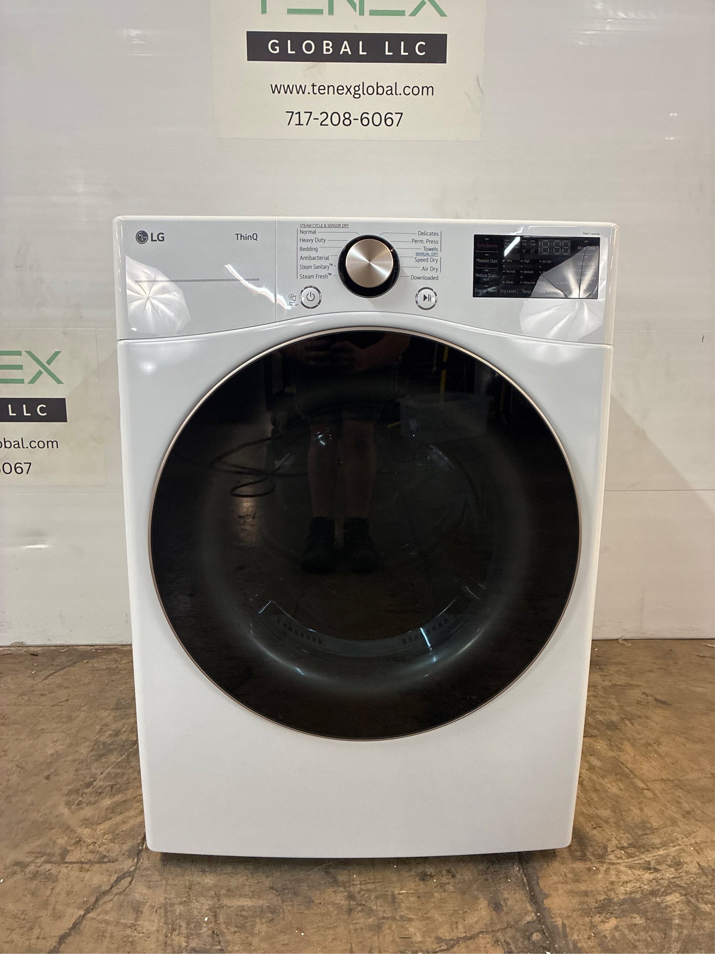 LG 7.4 Cu. Ft. LG Vented Electric Dryer, TurboSteam