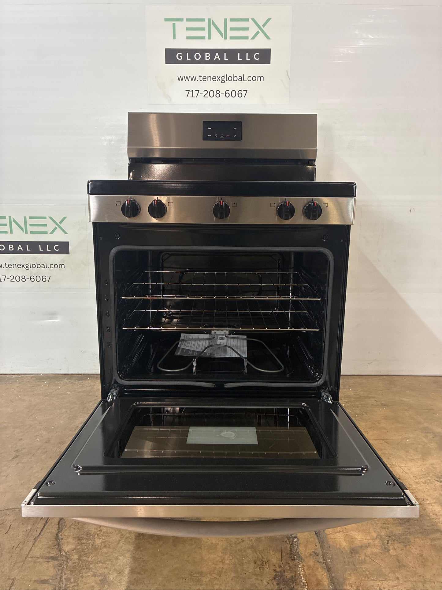 Frigidaire 30 in, Electric Range - 5 Burners, Stainless