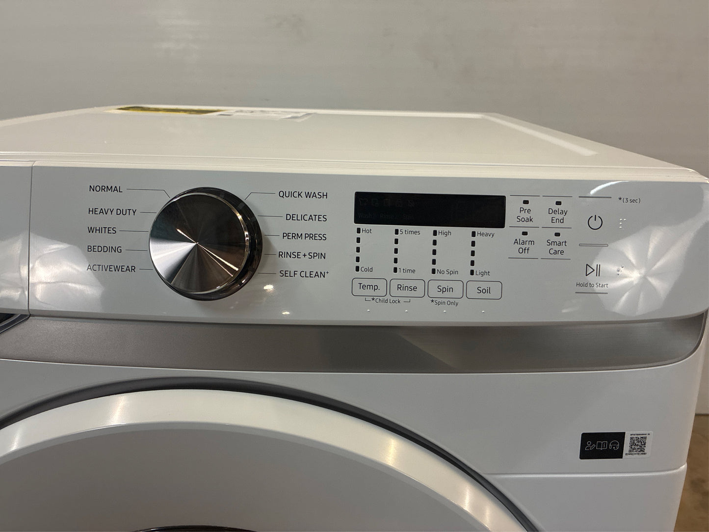 Samsung - 4.5 cu. ft. Front-Load Washer White