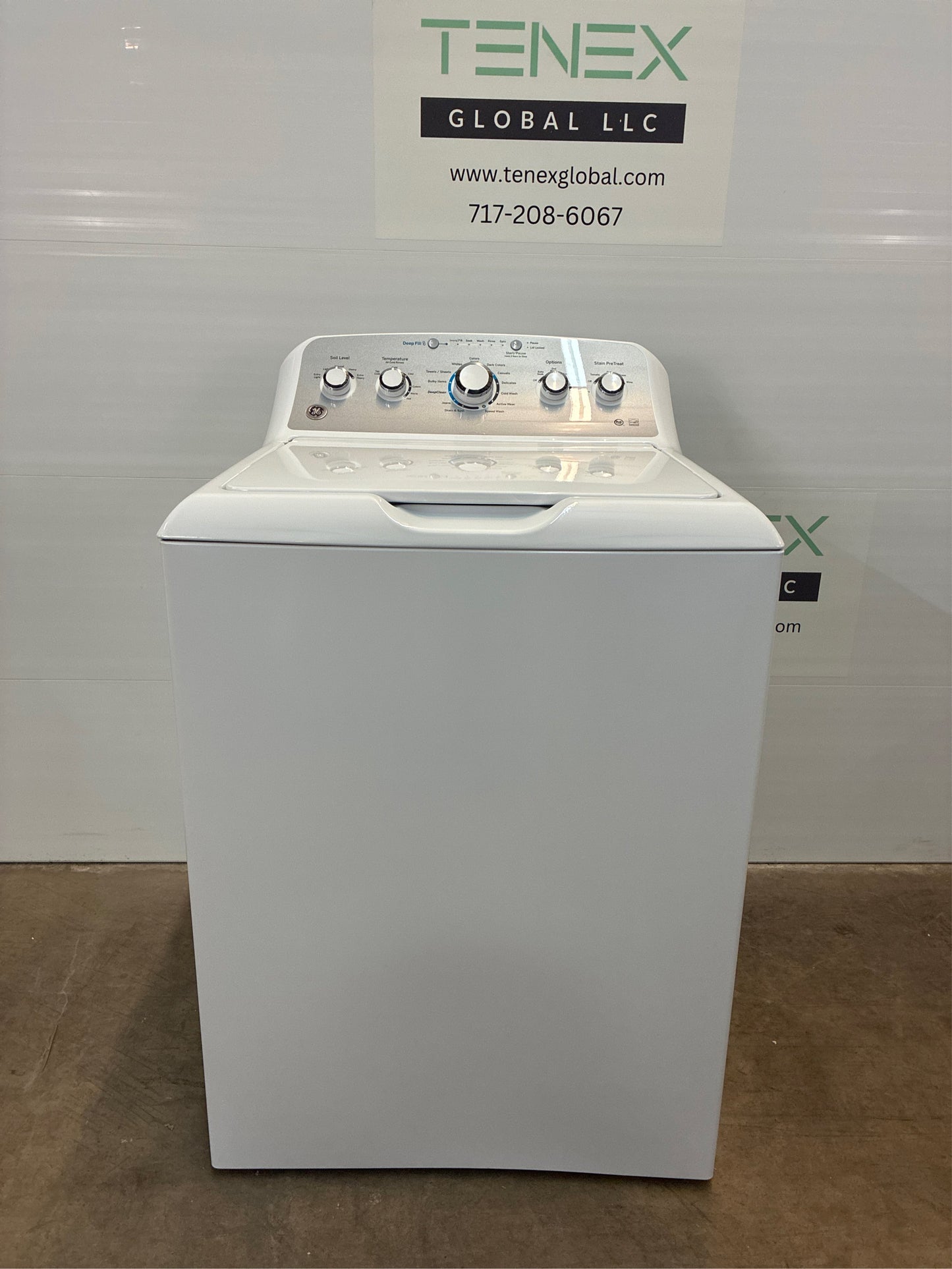 GE 4-cu ft Agitator Top-Load Washer (White)