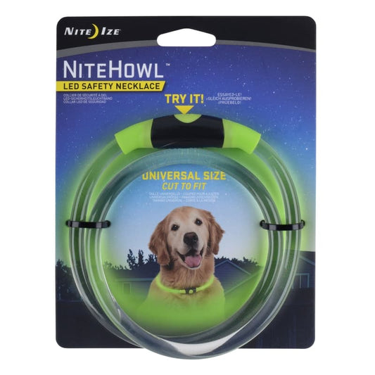 Nite Ize NiteHowl Green Plastic Dog Collar