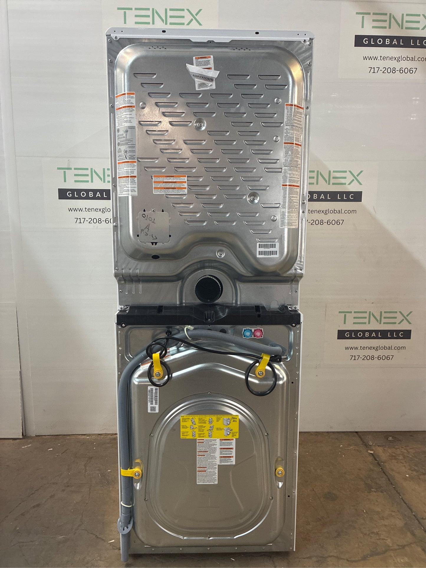 Electrolux 4.4 cu. ft. Washer & 8.0 cu. ft. Electric Dryer Tower