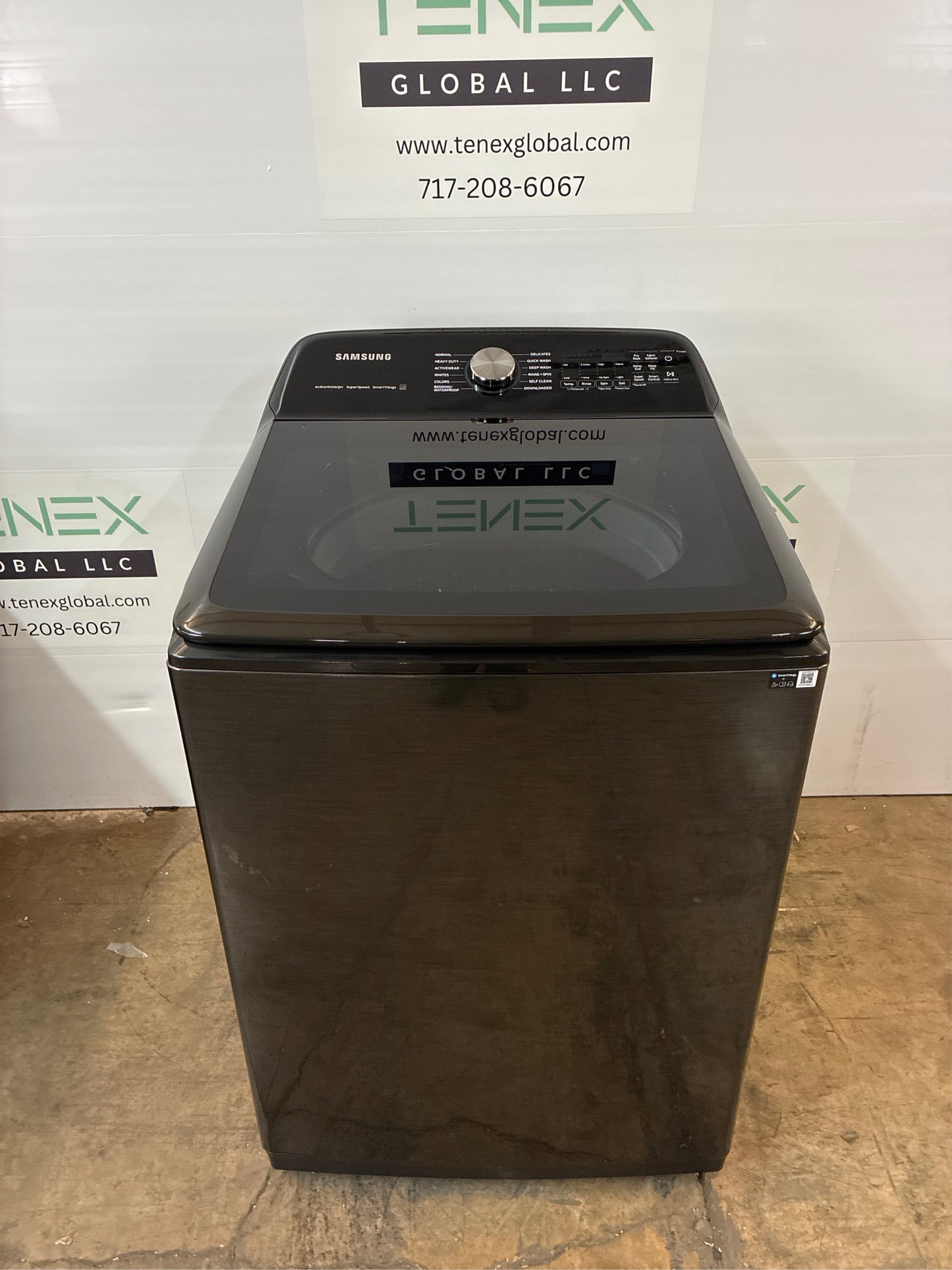 5.2 cu. ft. Smart Top Load Washer - Brushed Black