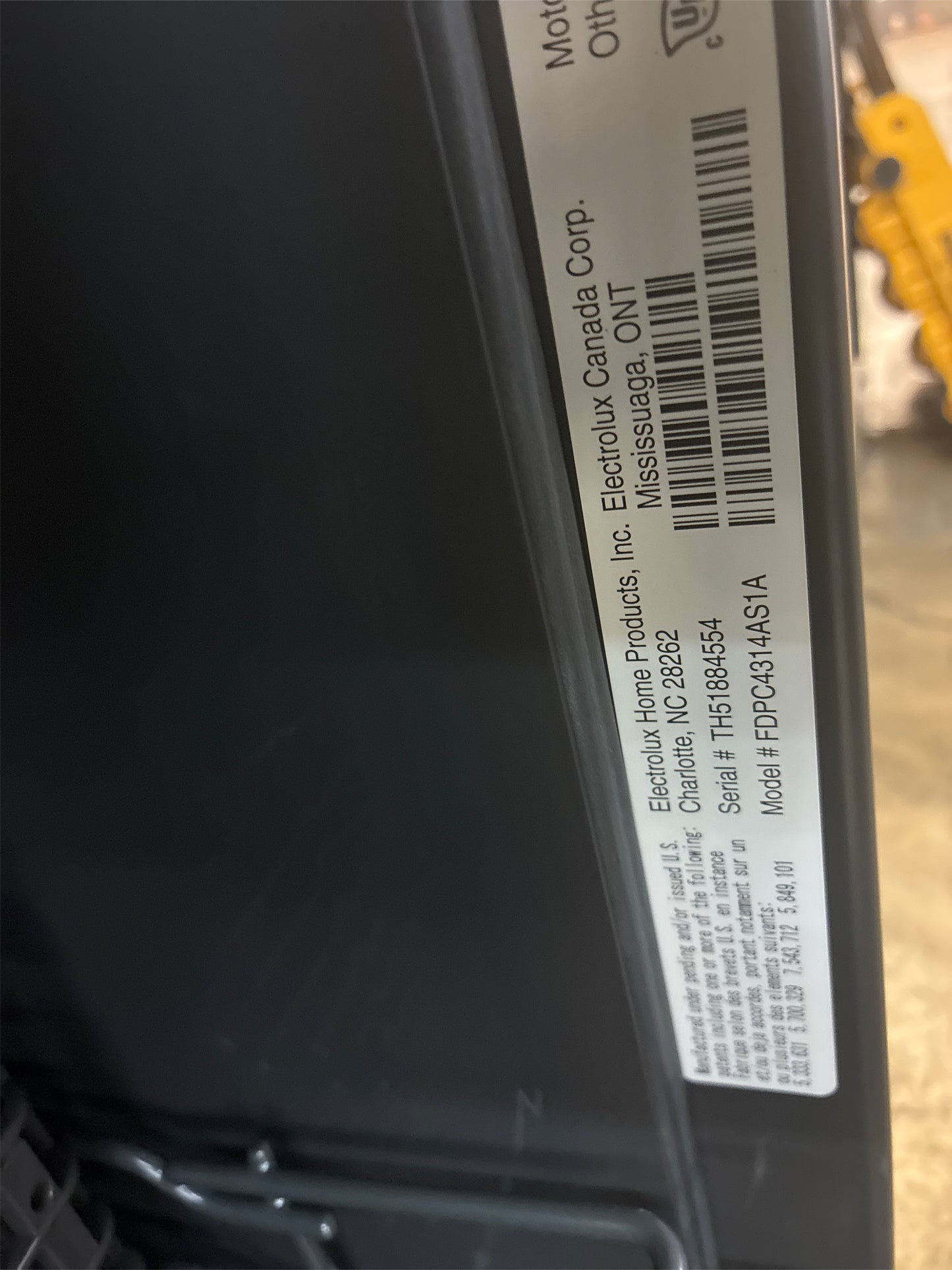 Frigidaire 24 Built-In Dishwasher FDPC4314AS