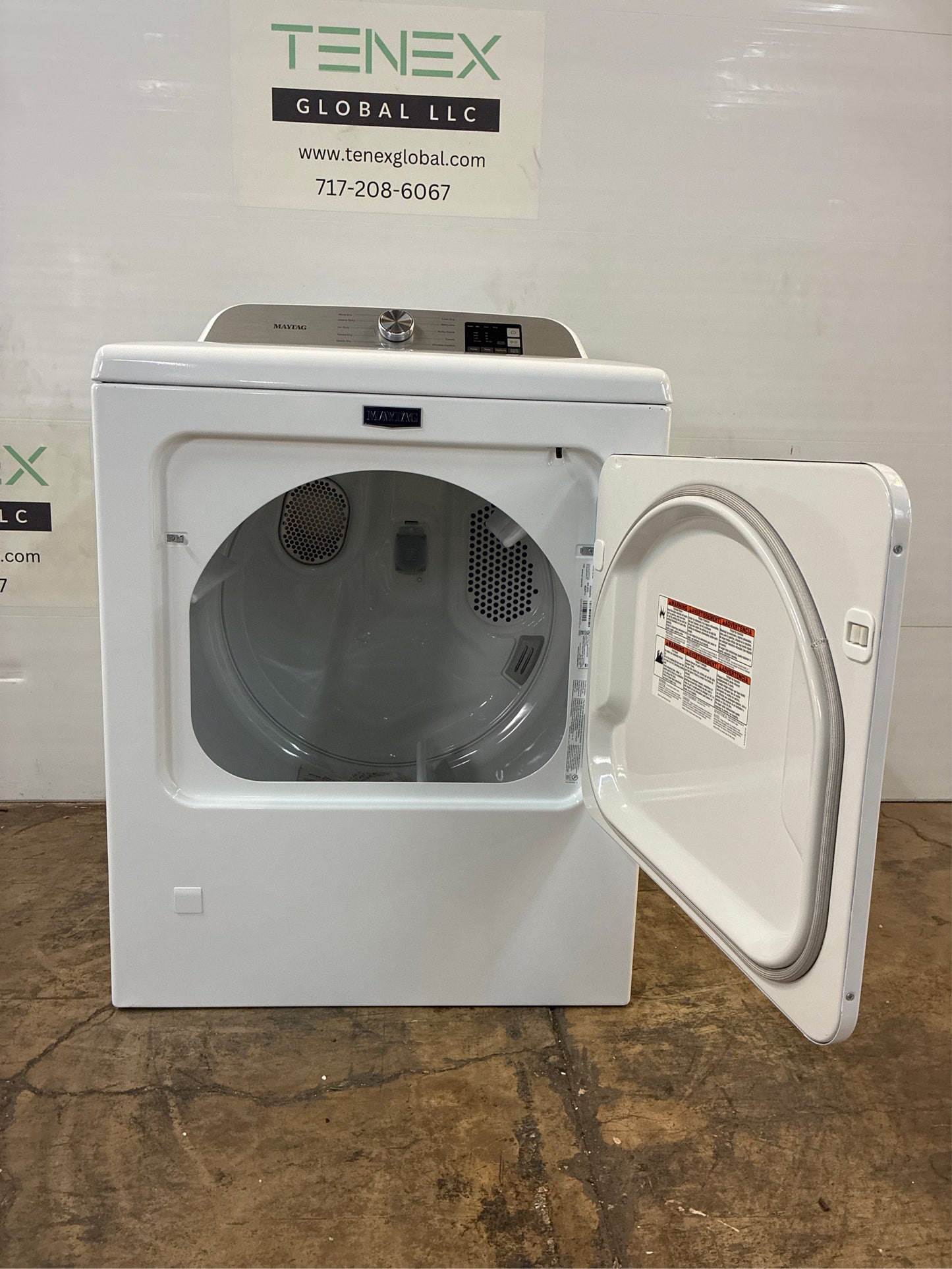 Maytag 7.0 cu. ft. White Electric Vented Dryer