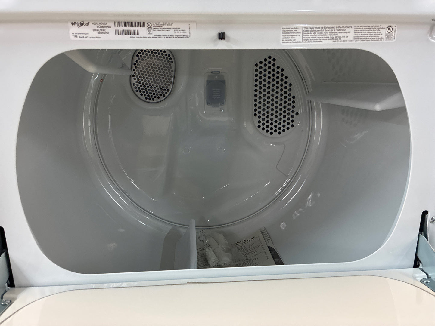 Whirlpool 7-Cu. Ft. Gas Dryer (White)