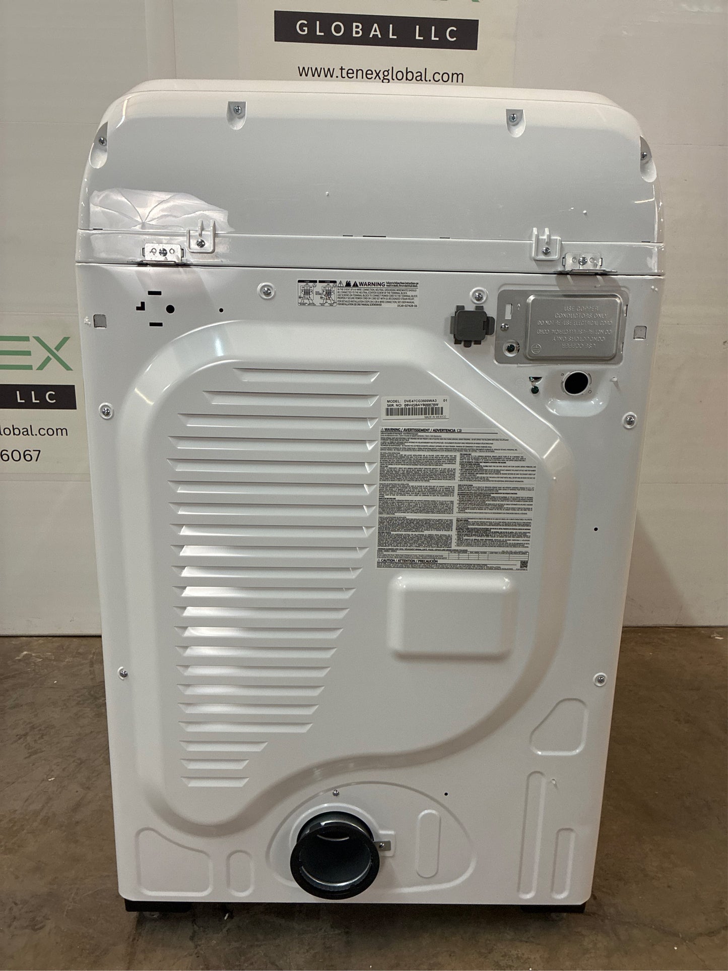 Samsung 7.4 cu. ft. Smart Electric Front Load Dryer White