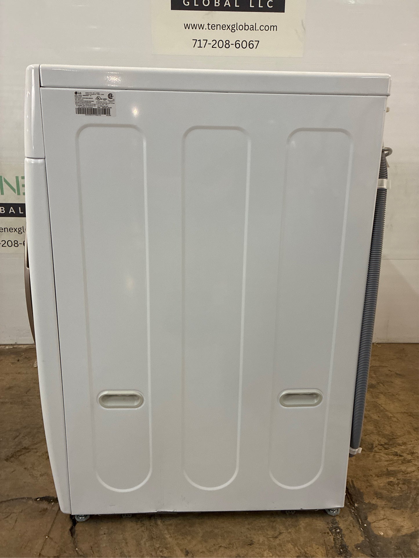 LG 4.5 Cu. Ft. Stackable Front Load Washer - White