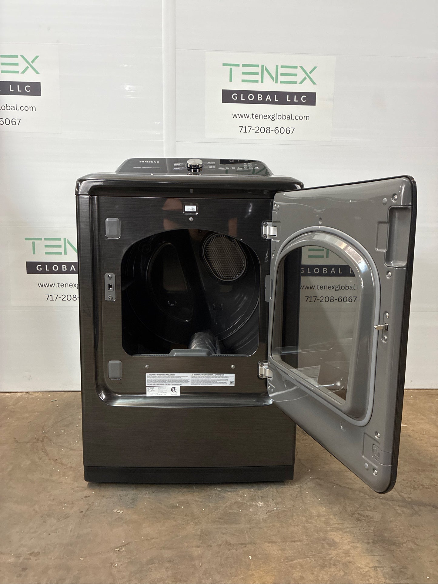 7.4 cu. ft. Smart Vented Electric Dryer, Black