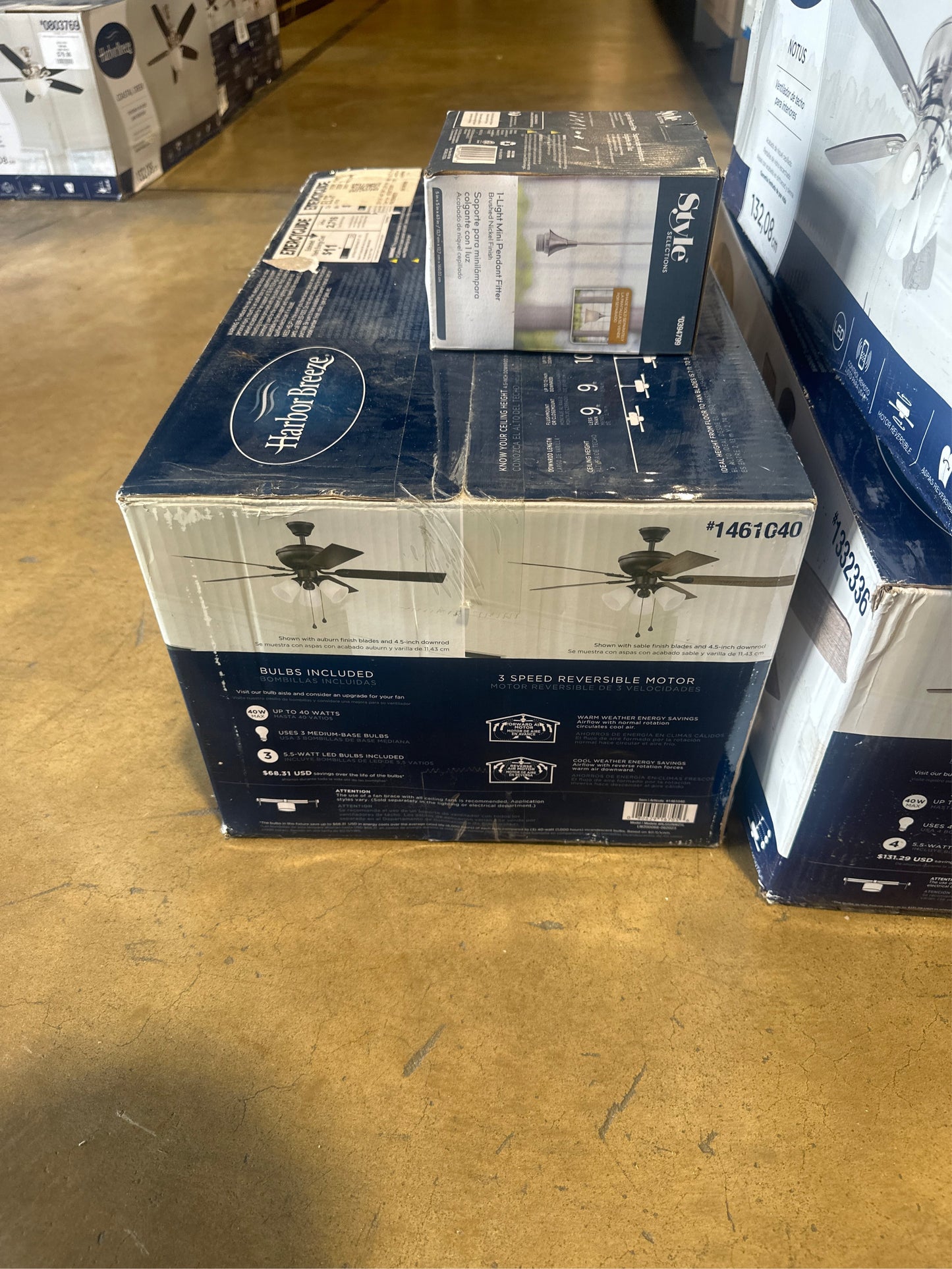 Harbor Breeze Sailor Bay 52-in Bronze Ceiling Fan