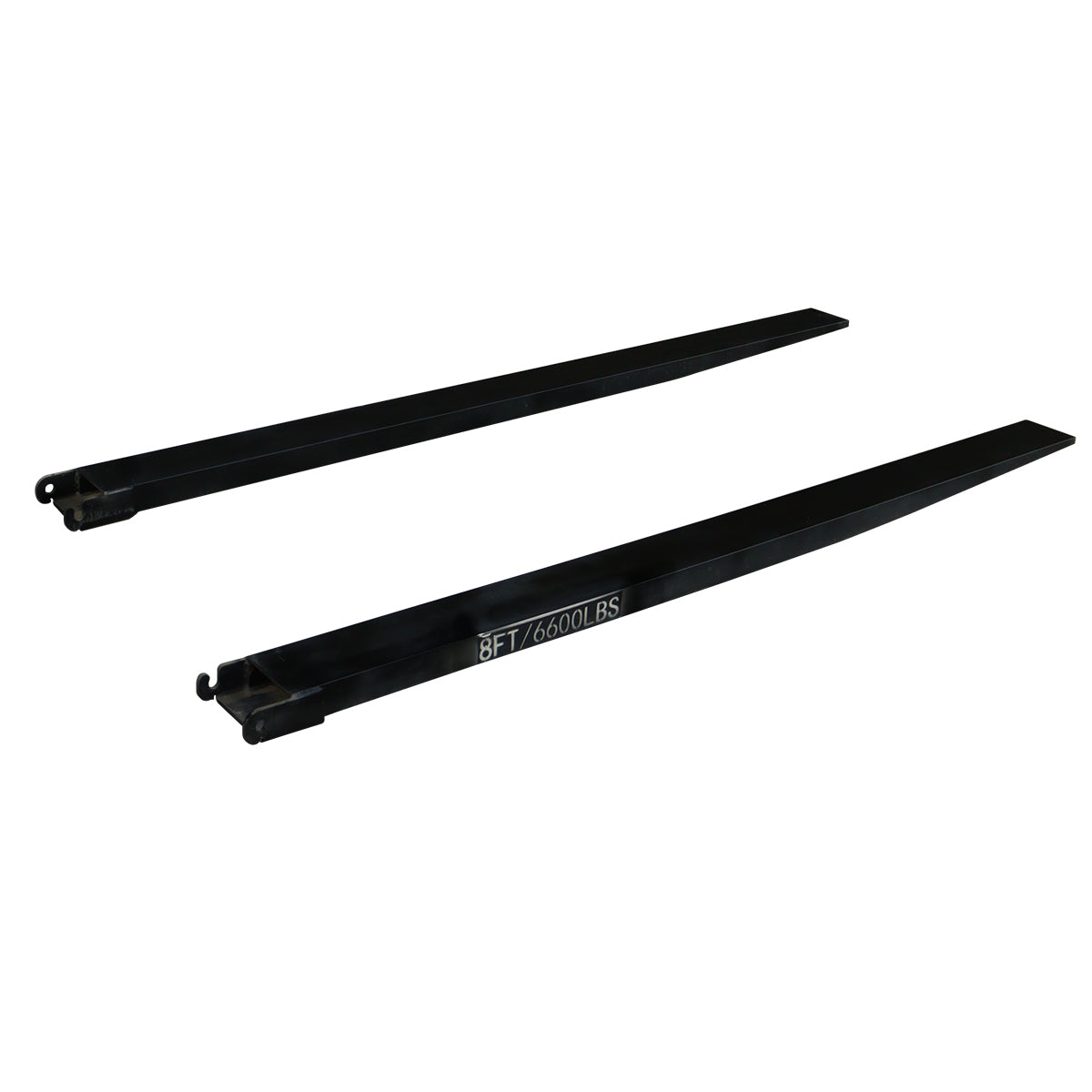 Greatbear 10ft Forklift Extensions 6” Wide Forks, 6600lbs Capacity (Pair)