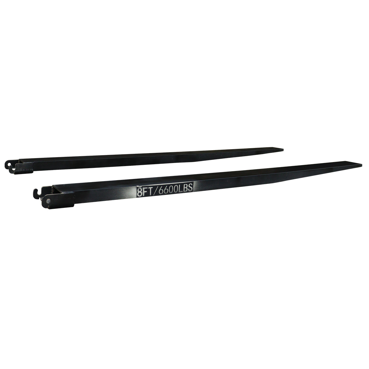 Greatbear 10ft Forklift Extensions 6” Wide Forks, 6600lbs Capacity (Pair)