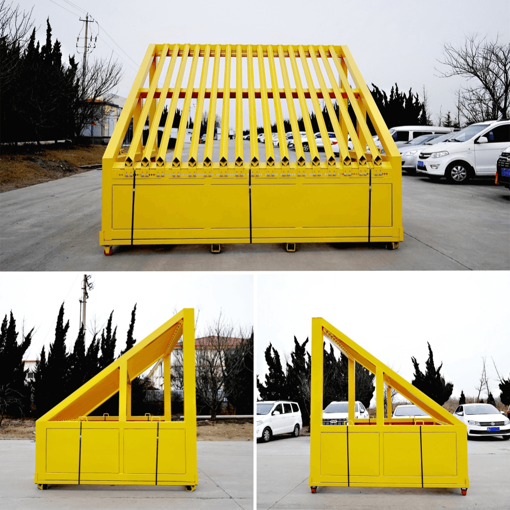 Greatbear 8-10ft Heavy-Duty Portable Rock Grizzly Screen with Adjustable Bar Spacing