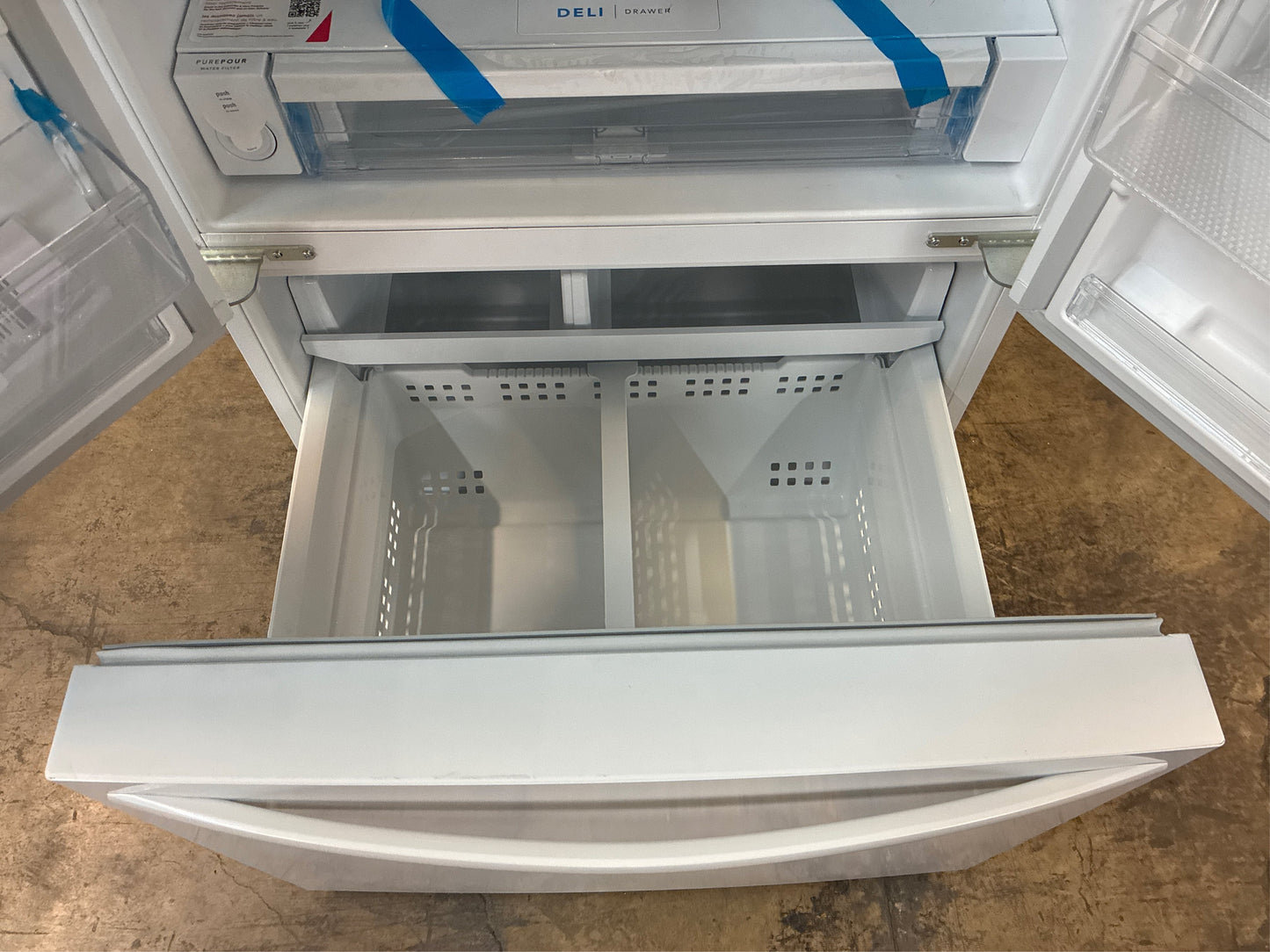 Frigidaire 27.8 cu ft French Door Refrigerator in White