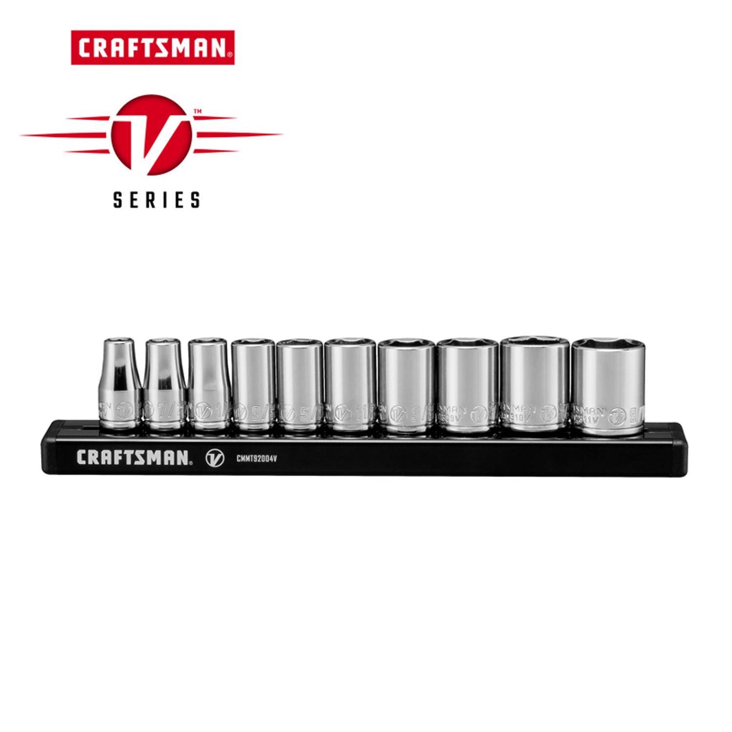 Craftsman V-Series 1/4 in. SAE 6-Point Socket Set