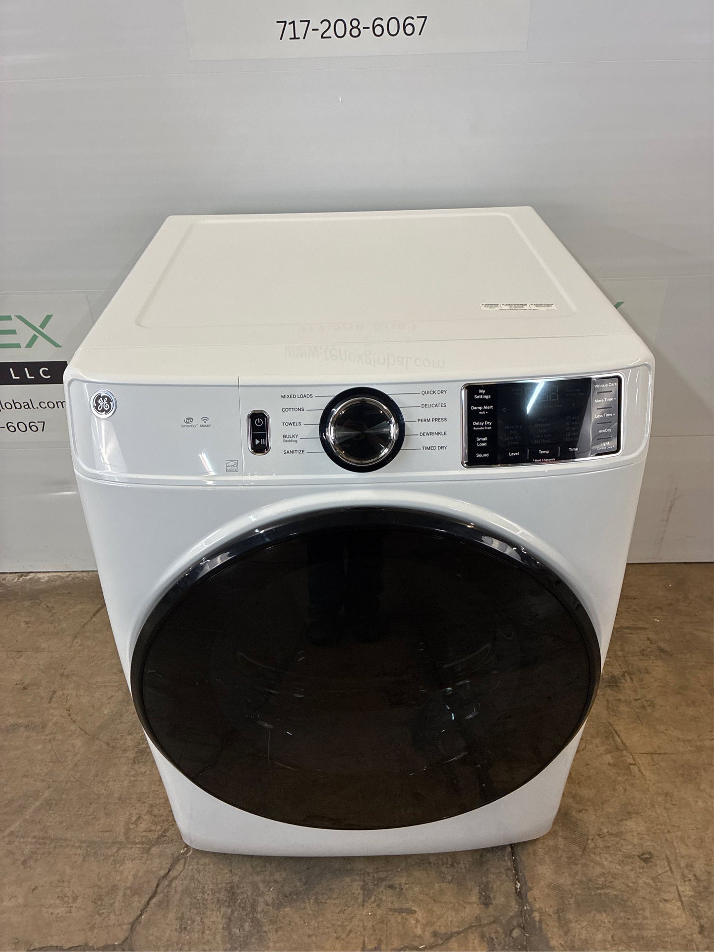 7.8 cu. ft. Smart Front Load Electric Dryer