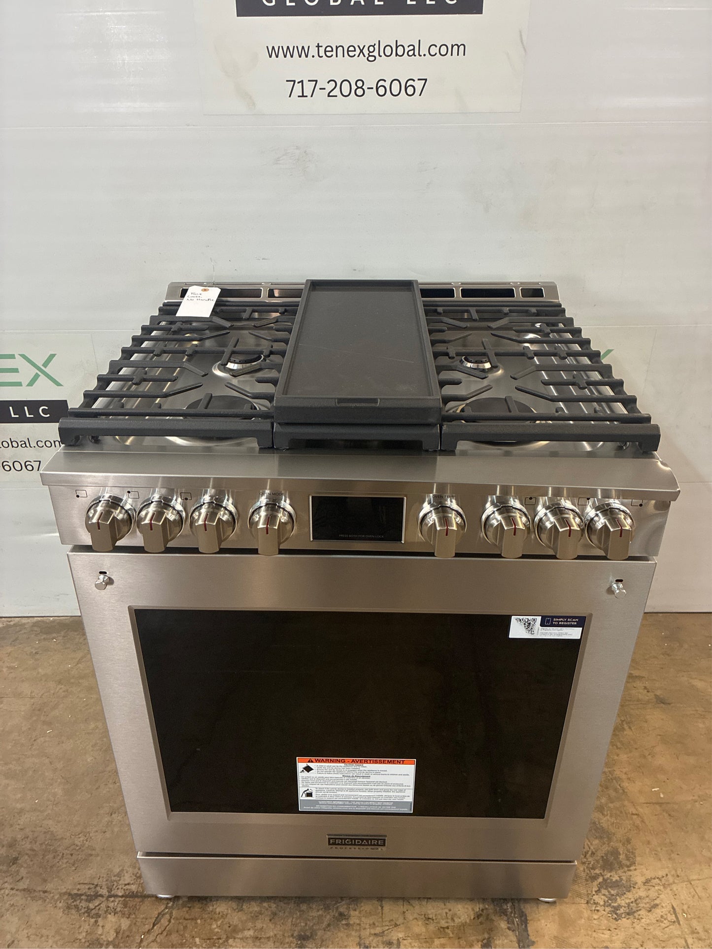 Frigidaire Pro 30" 6B Gas Range w/ Air Fry