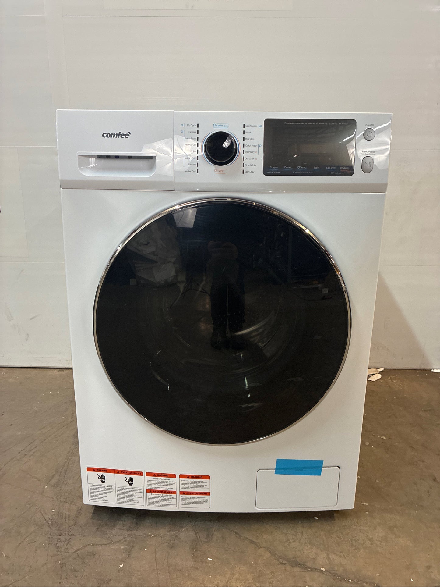 Midea 2.7-cu ft Ventless Washer/Electric Dryer Combo