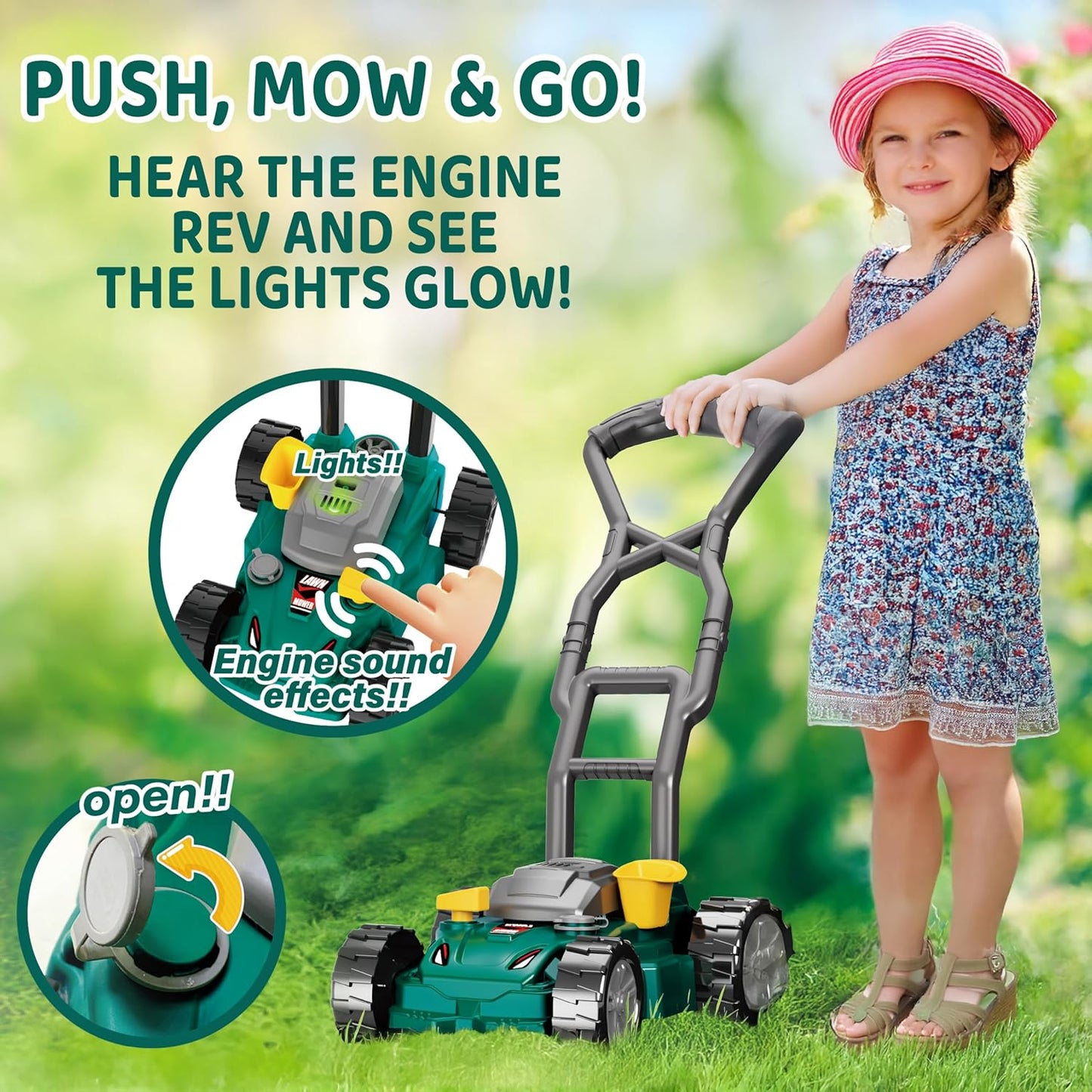 Kids Leaf Blower Toy Chainsaw Set w/ Gear