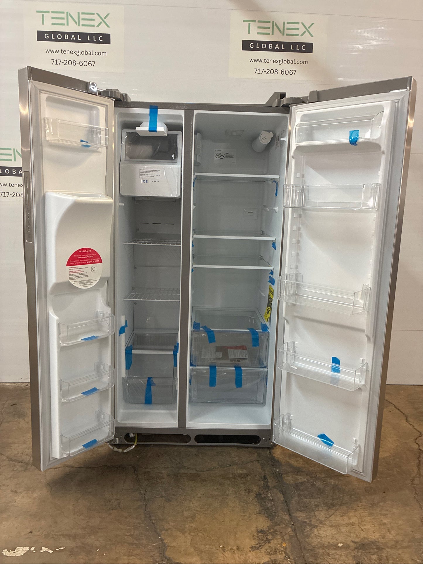 Frigidaire 36 in. 25.6 cu. ft. Side by Side Refrigerator