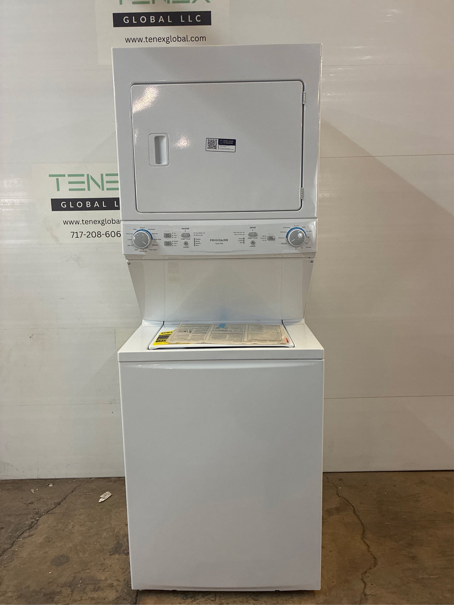 Frigidaire Quick Wash & Electric Dryer Center