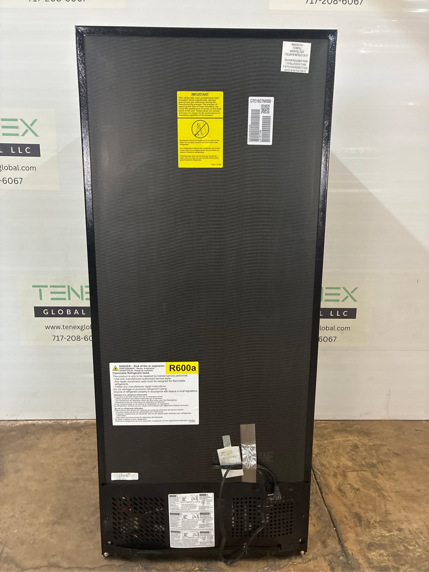 GE Refrigerator GTE18GTNGRBB