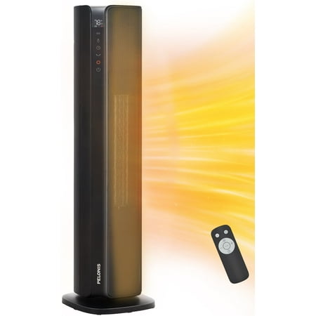Pelonis 30" Digital Tower Heater, Black