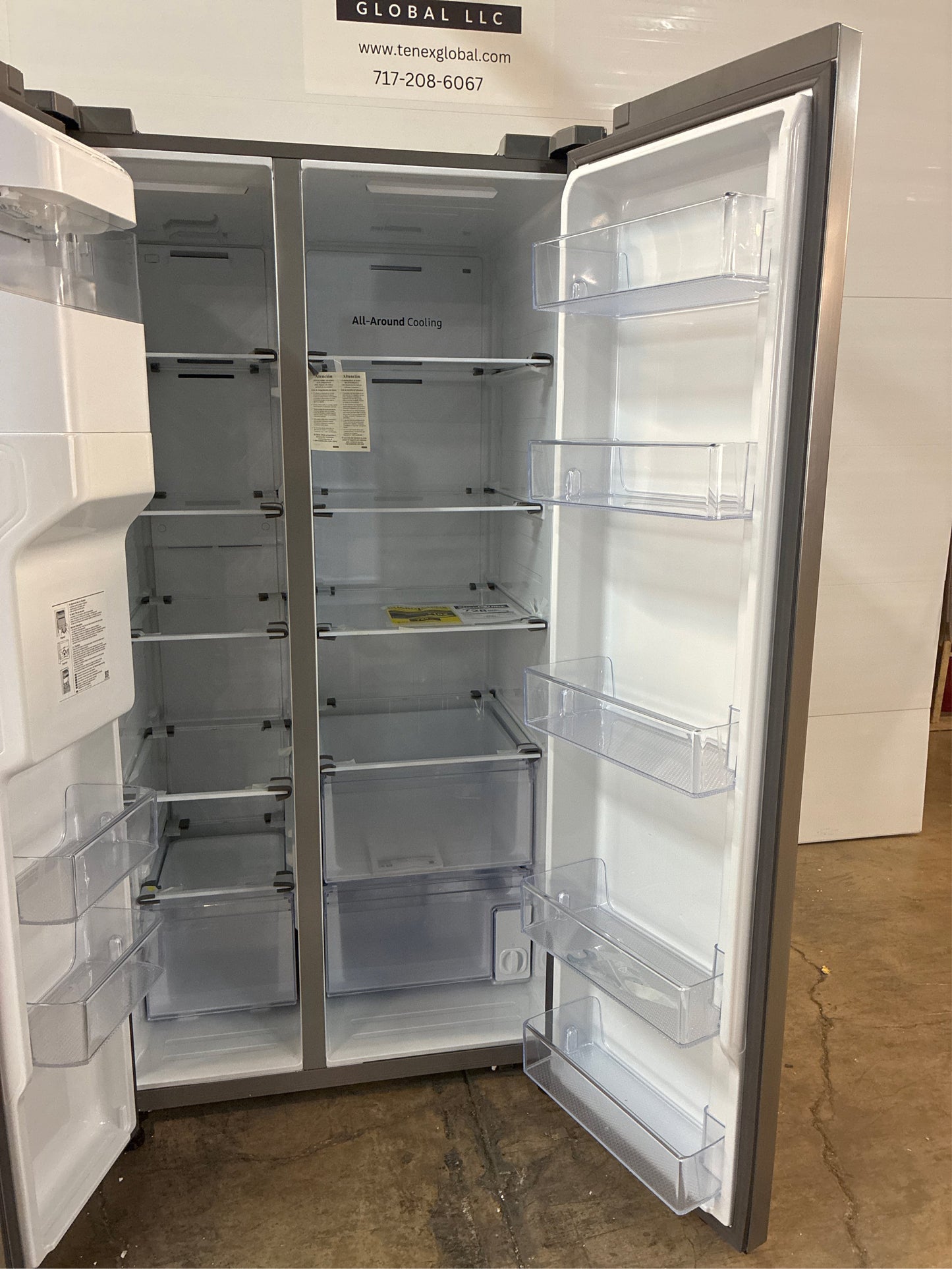 Samsung 36" 27.4 cu ft Side by Side Refrigerator