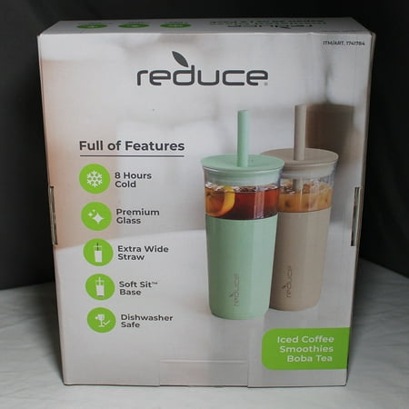 Reduce Tumbler Aspen 2Pk 20oz Matcha/Tan