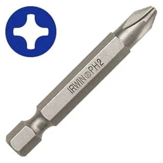 Irwin Power Bit No. 2 Phillips 1/4 in. Hex