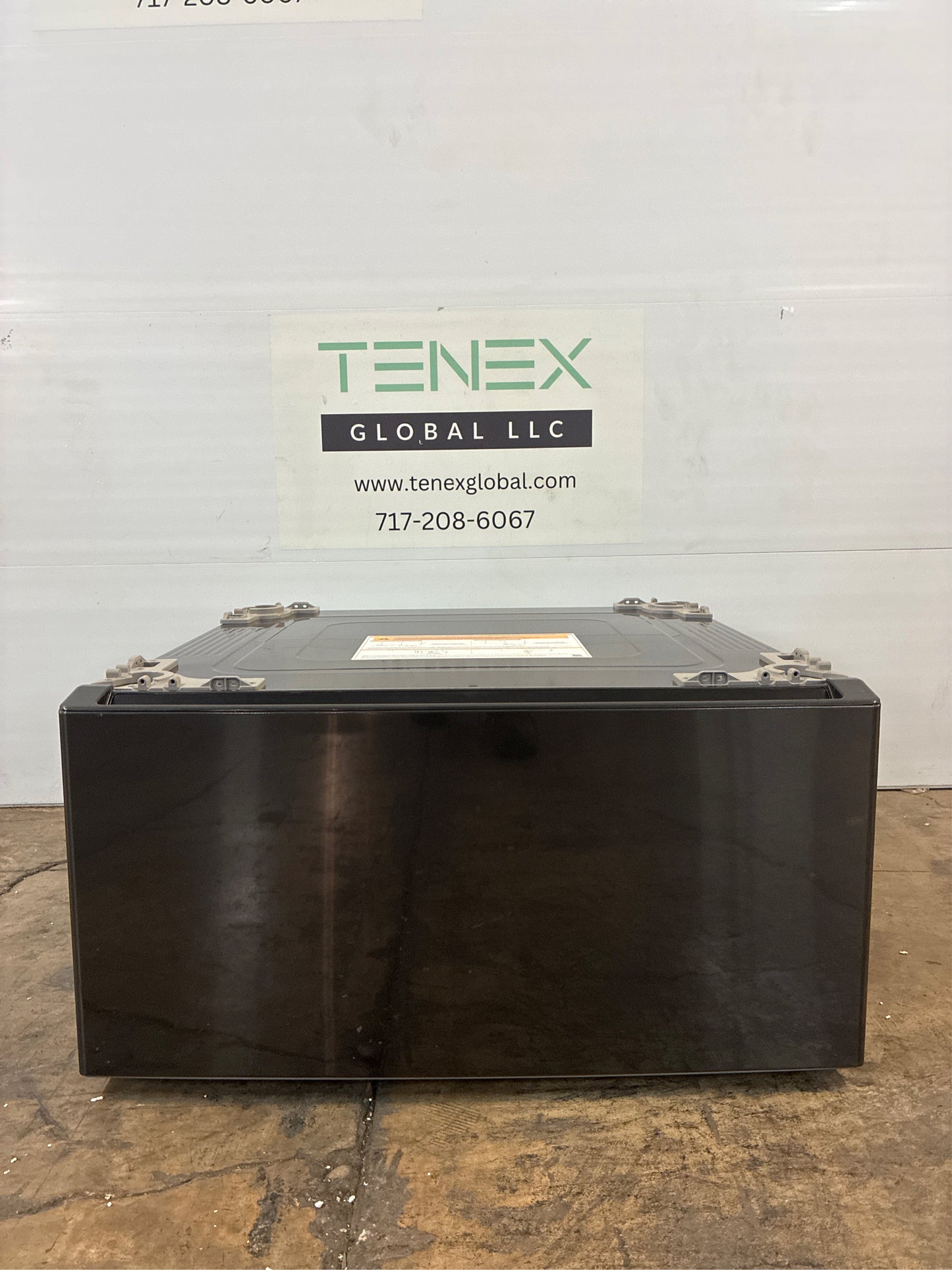 LG 27" Black Steel Laundry Pedestal with Drawer