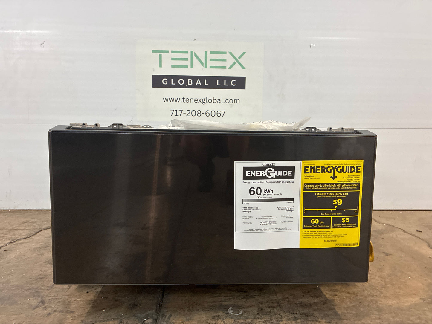 LG 27" W 1 cu. ft. Pedestal Washer